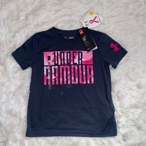 Under Armour Shortsleeve Crew Boys Shirt Size YXS
